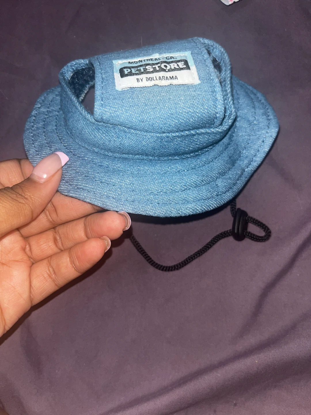 Denim Pet Hat - photo 2