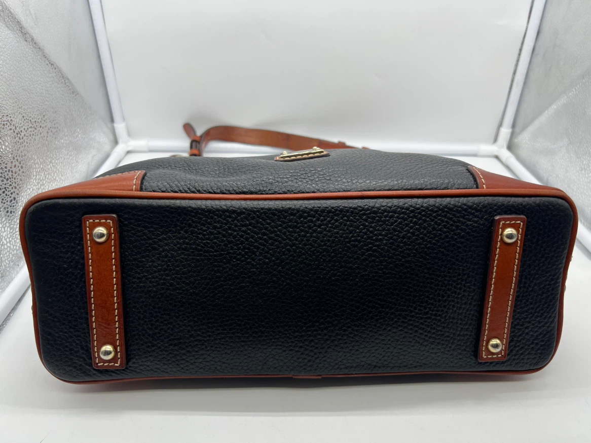 DOONEY & BOURKE Pebble Grain Hobo Black Leather Shoulder Bag - photo 5