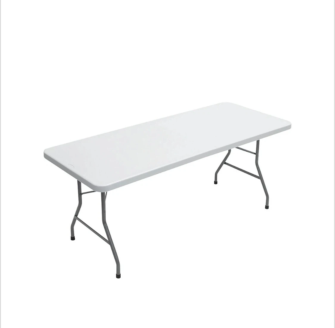 Staples 8 ft Banquet Table with Folding Legs - 240*76cm