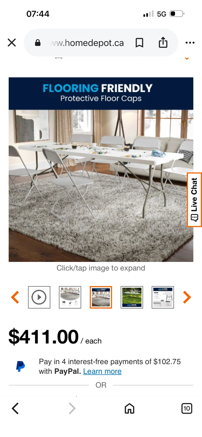 Staples 8 ft Banquet Table with Folding Legs - 240*76cm - photo 3