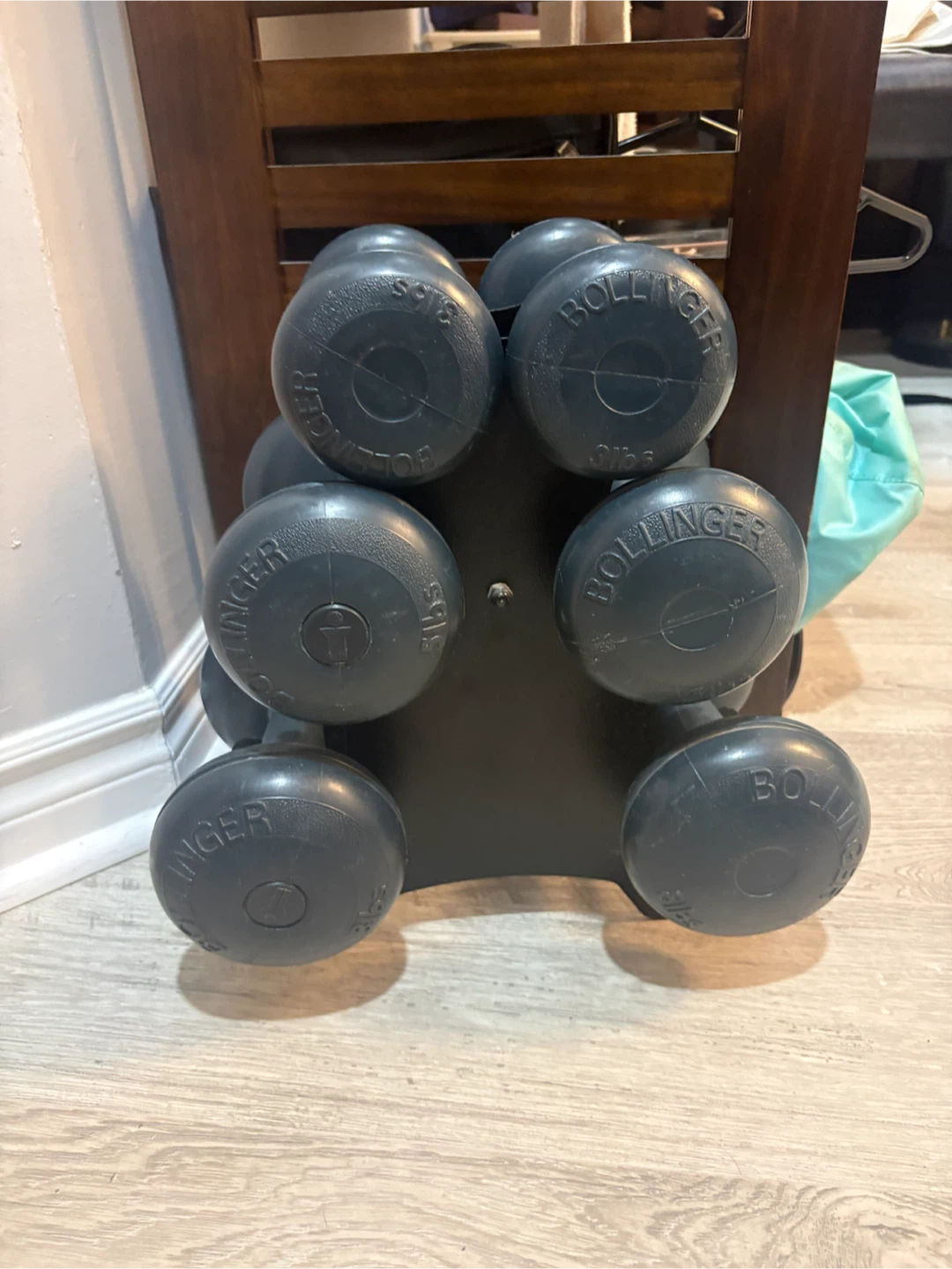 Bollinger 3lb Dumbbell Set with Stand