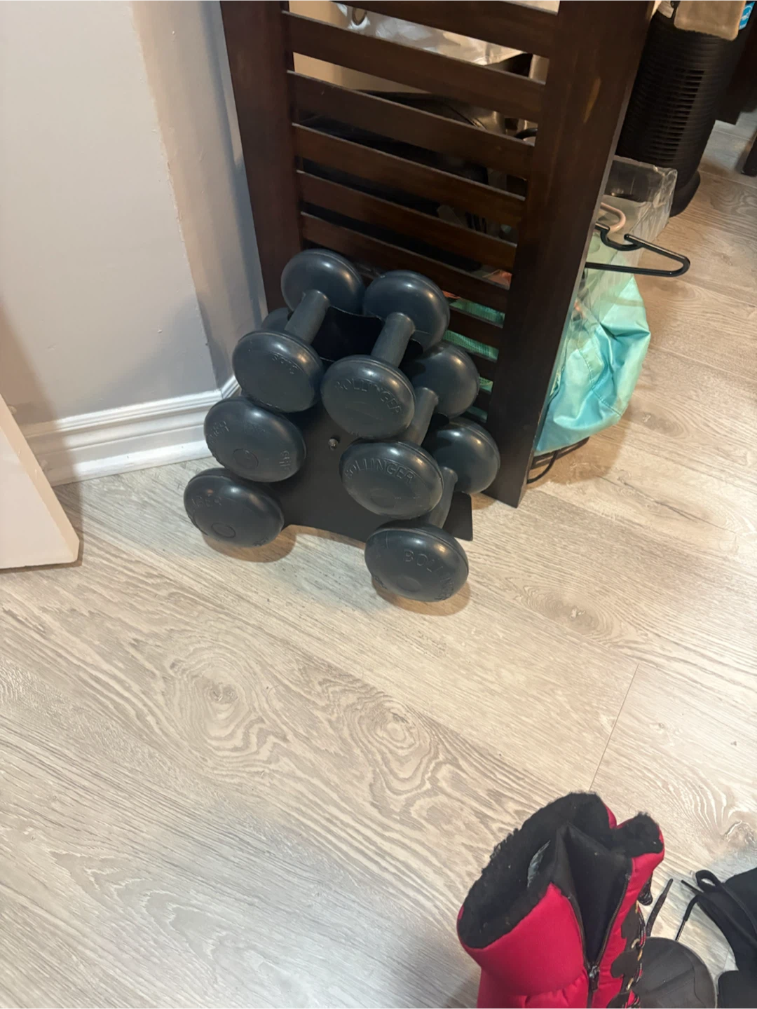 Bollinger 3lb Dumbbell Set with Stand - photo 2