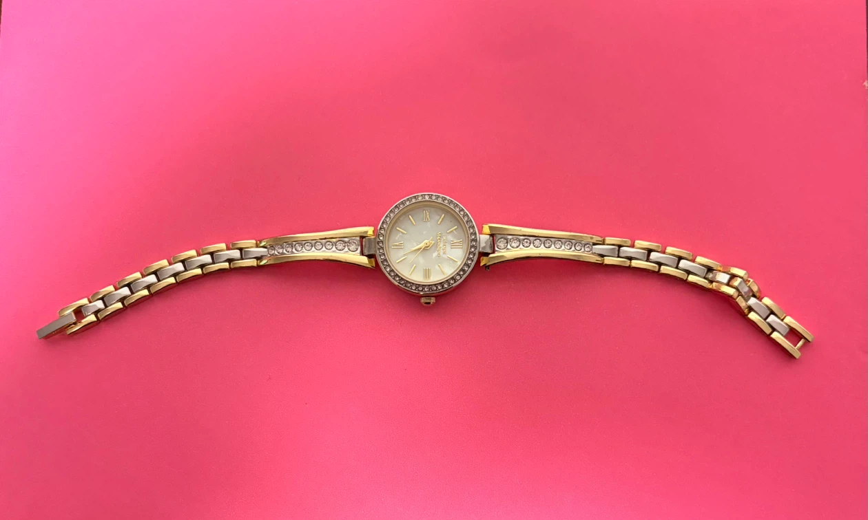 Geneva Rhinestone Dress Watch