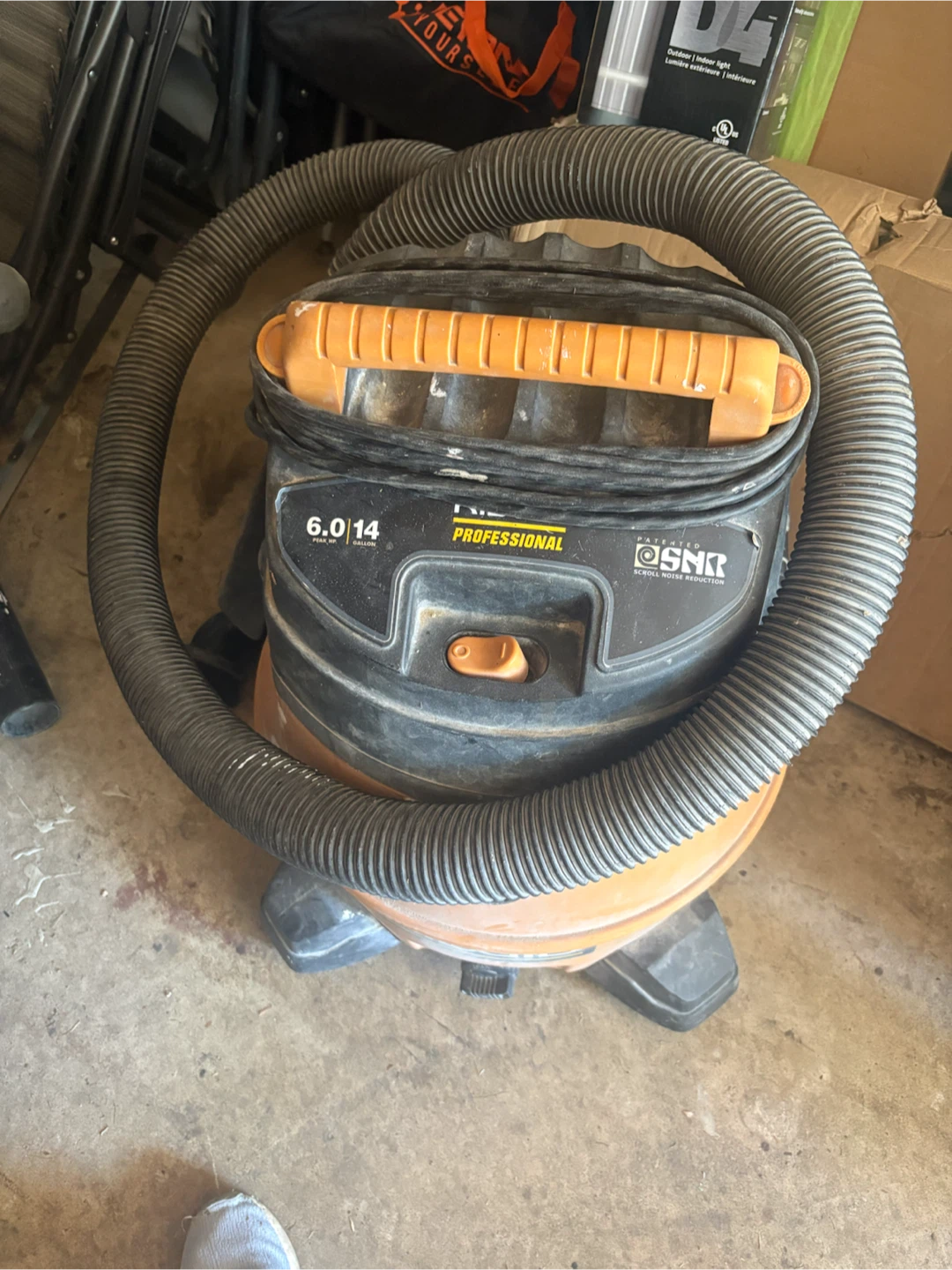 Ridgid 14 Gallon 6.0 Peak HP Shop Vacuum