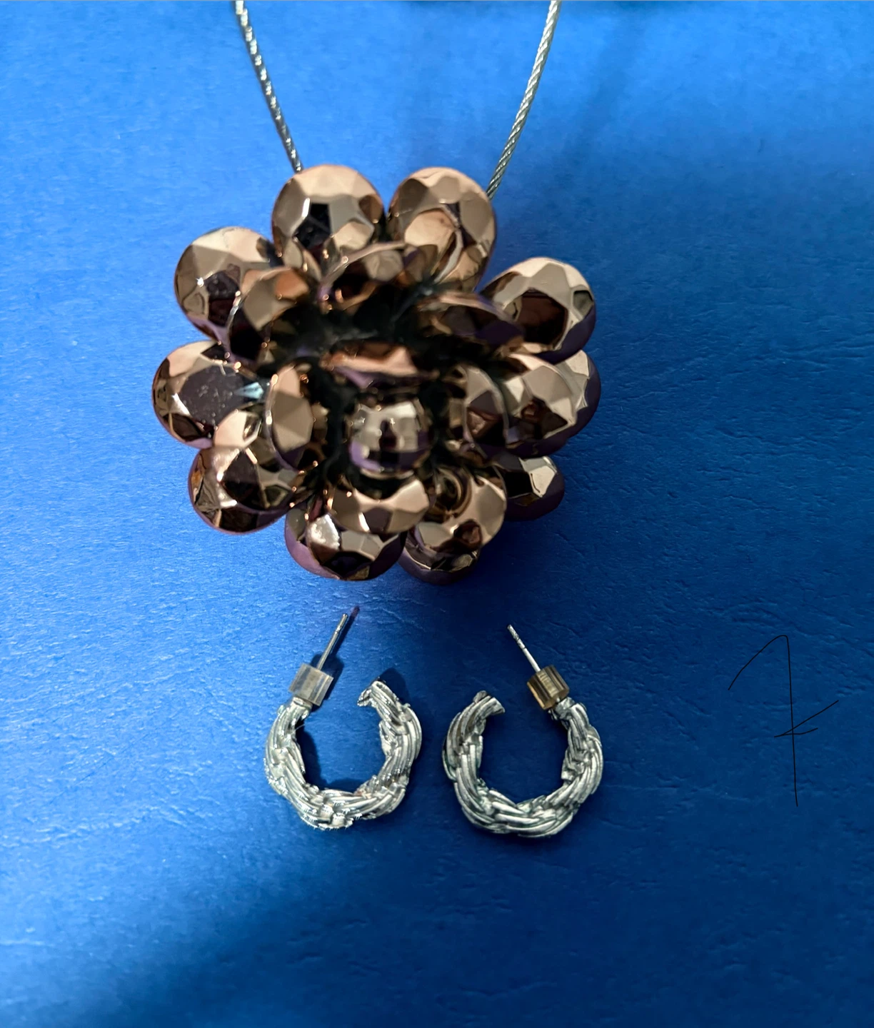 Silver Hoop Earring Set