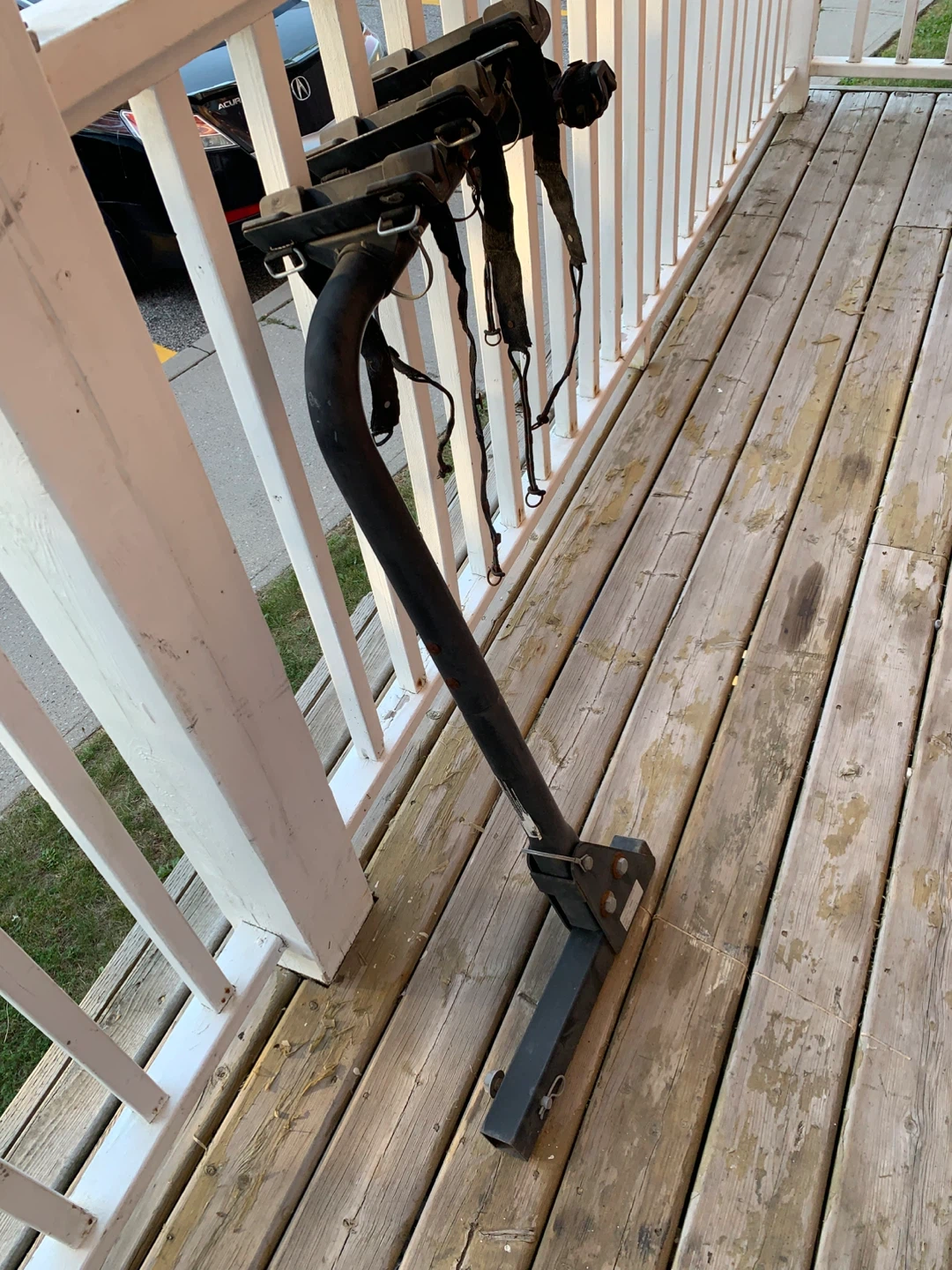 Hitch-Mounted Bicycle Rack