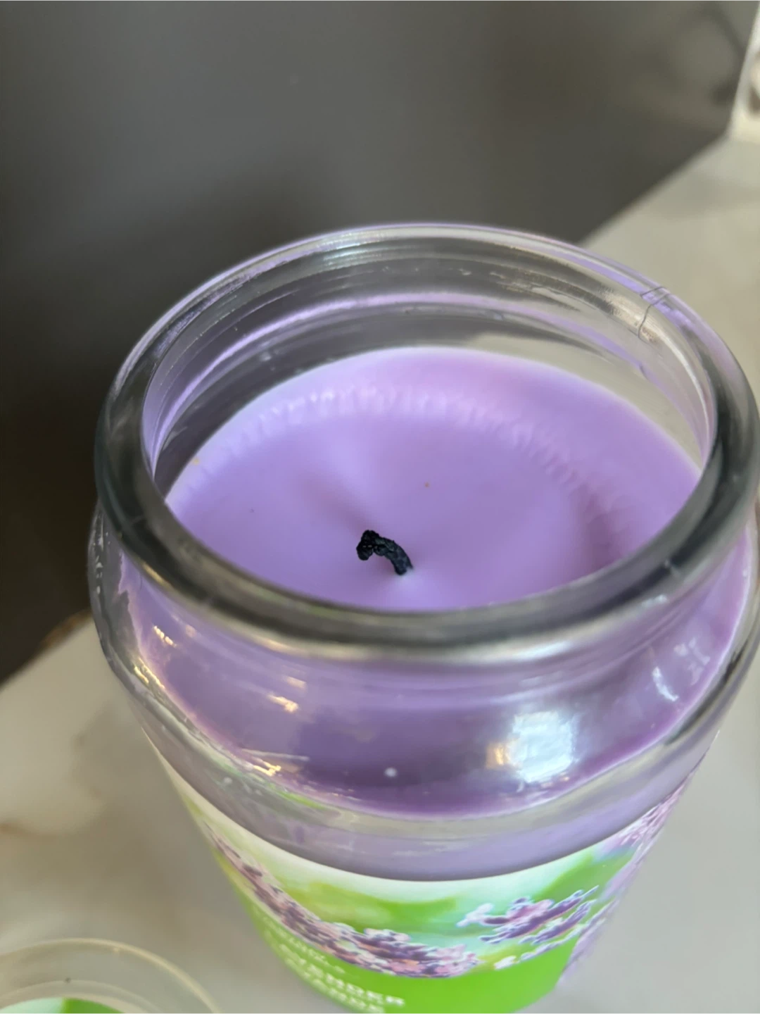 Lavender scented candle - photo 2
