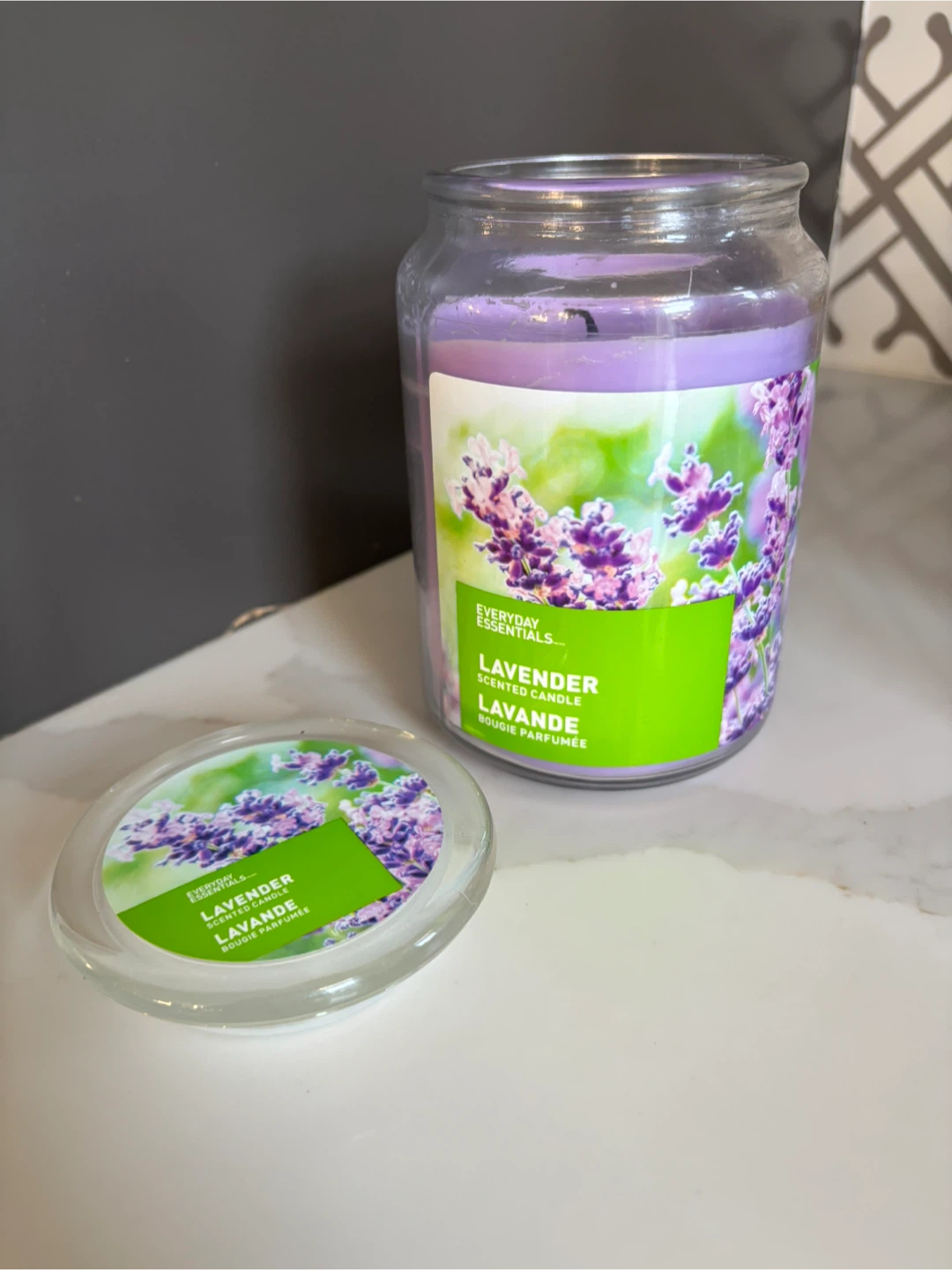Lavender scented candle - photo 3