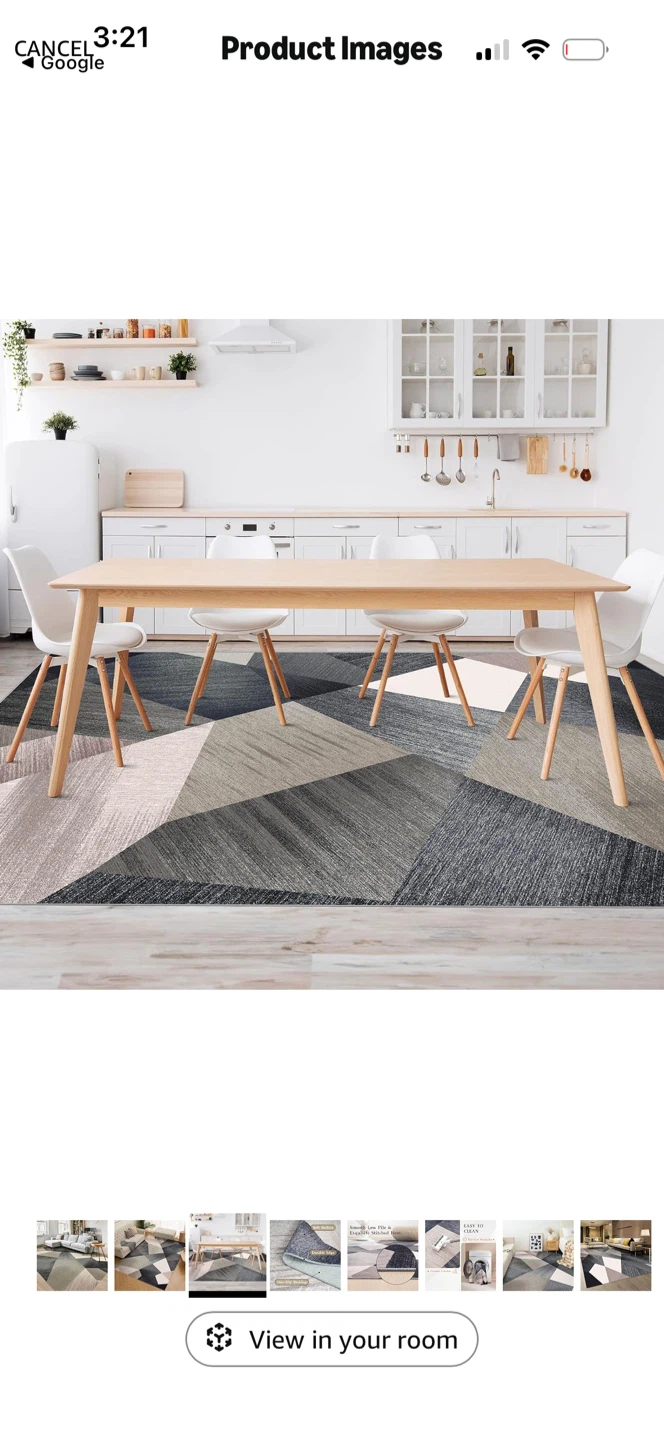 Geometric Pattern Area Rug - photo 2