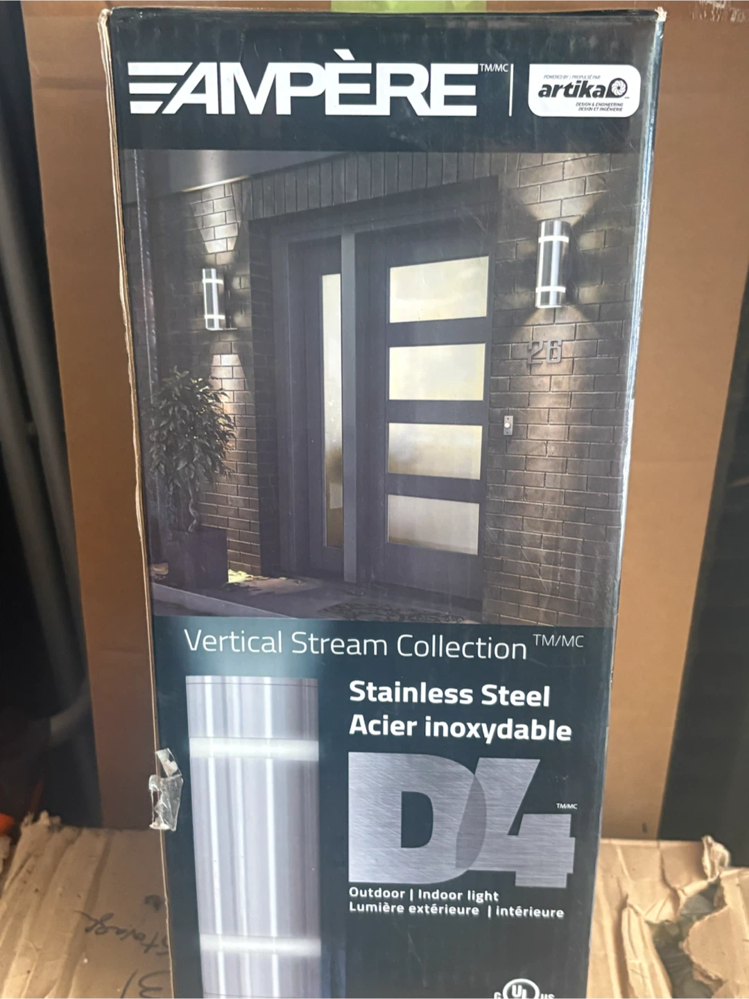 Artika Ampere Vertical Stream Wall Light - photo 2