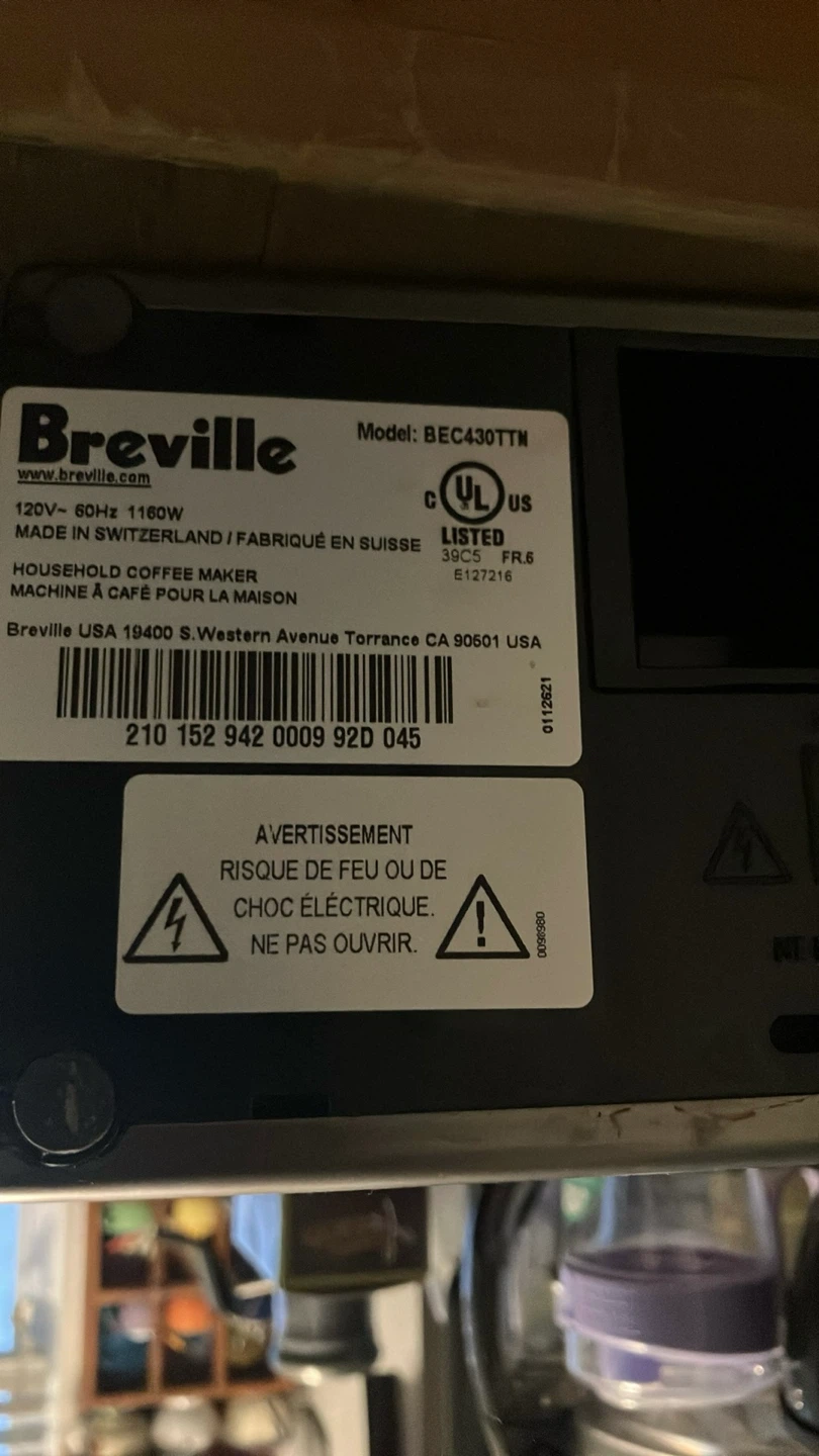 Breville coffee machine - photo 3