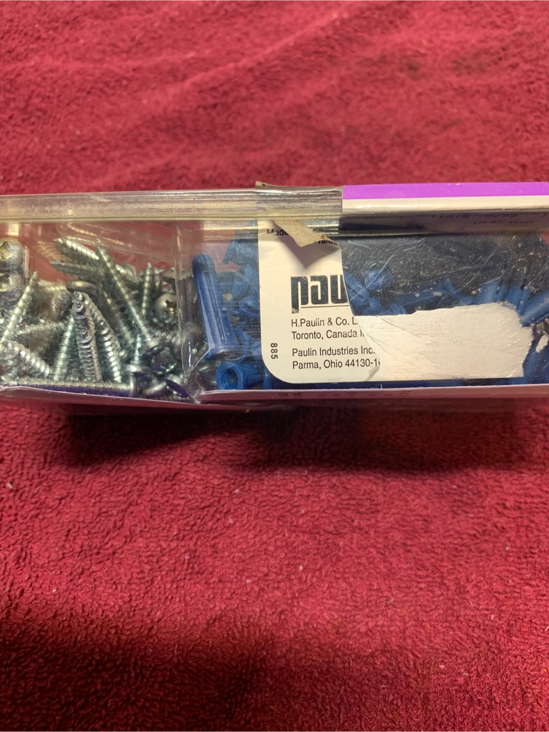 PLASTIC ANCHOR CONCRETE ANCHORING SET - photo 5