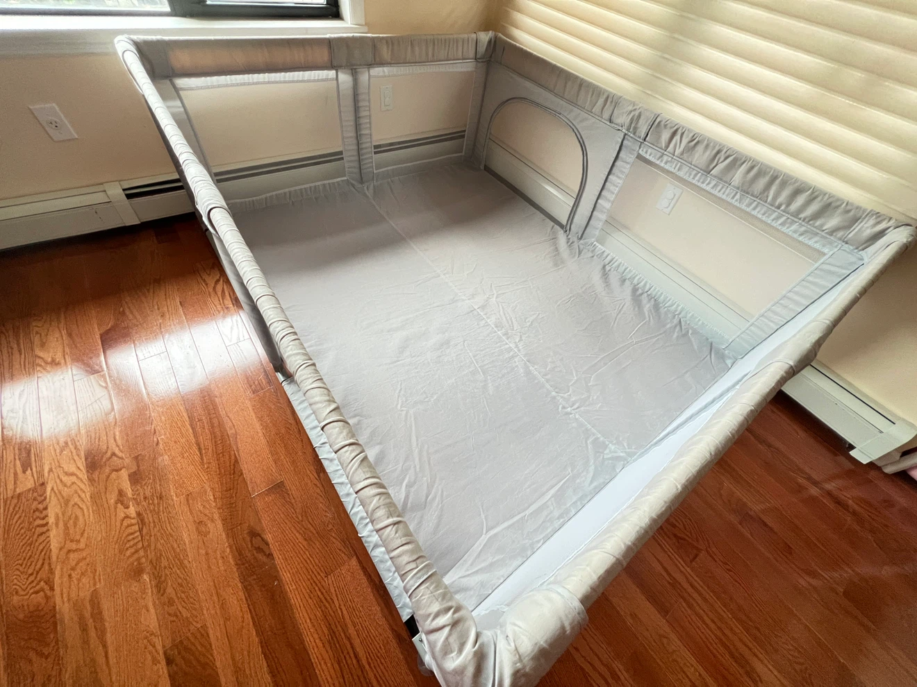 Large Gray Baby Playpen - photo 3