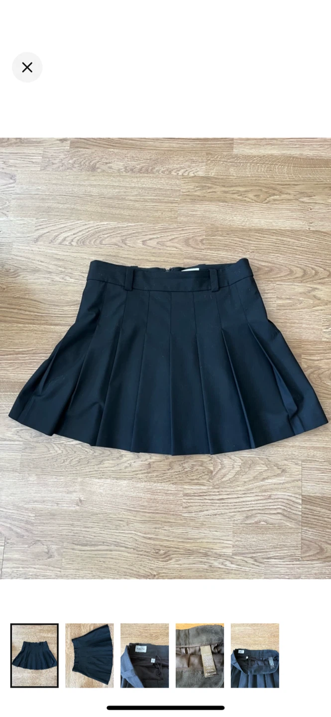 Sunday Best Pleated Mini Skirt