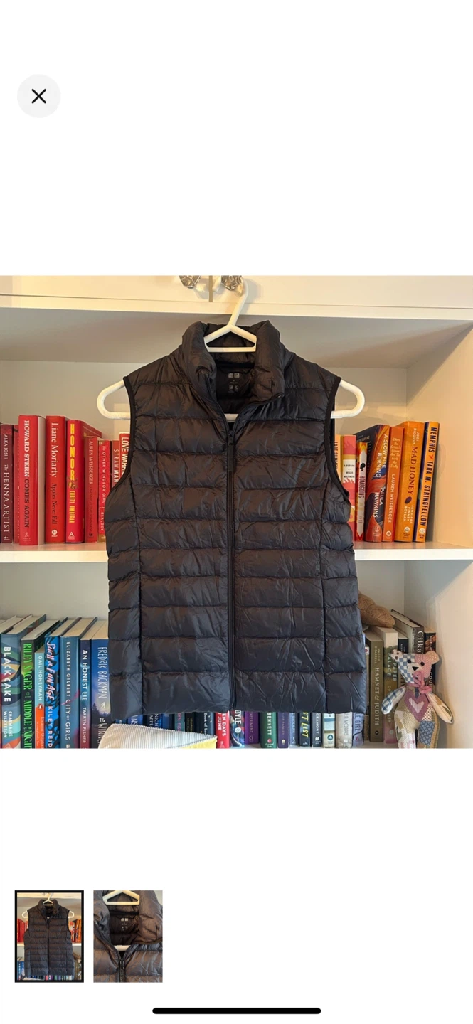 Uniqlo Ultra Light Down Vest Black