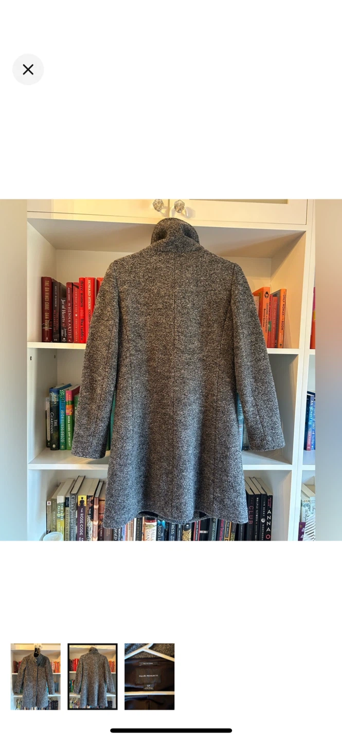 Club Monaco Grey Wool Coat - photo 2