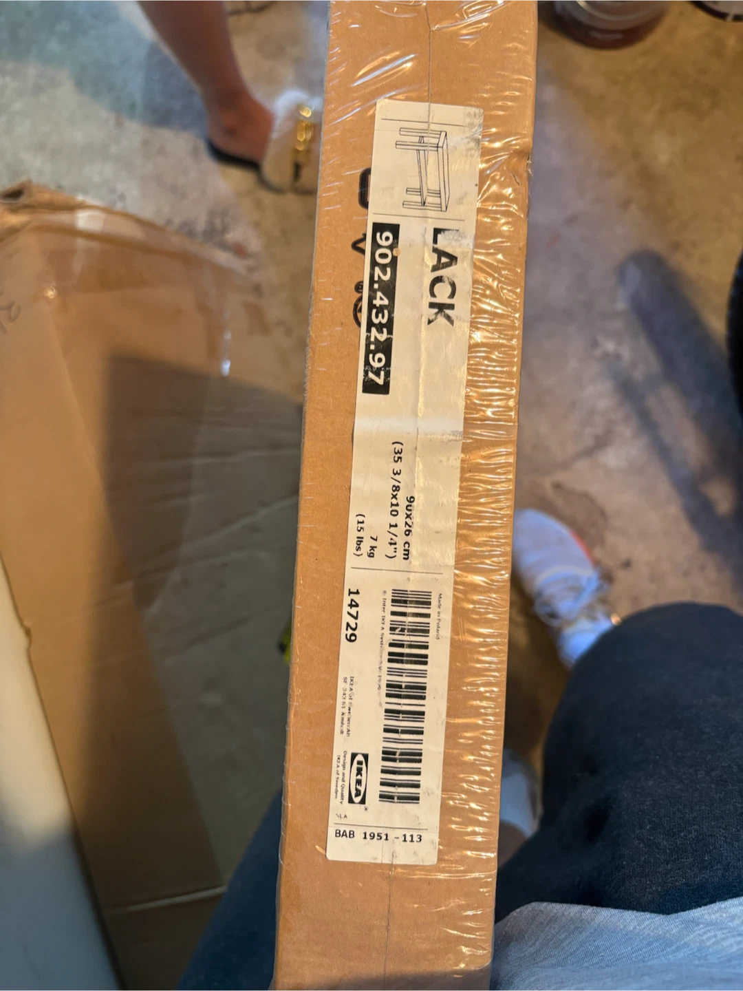 IKEA LACK TV Bench - Black - photo 3