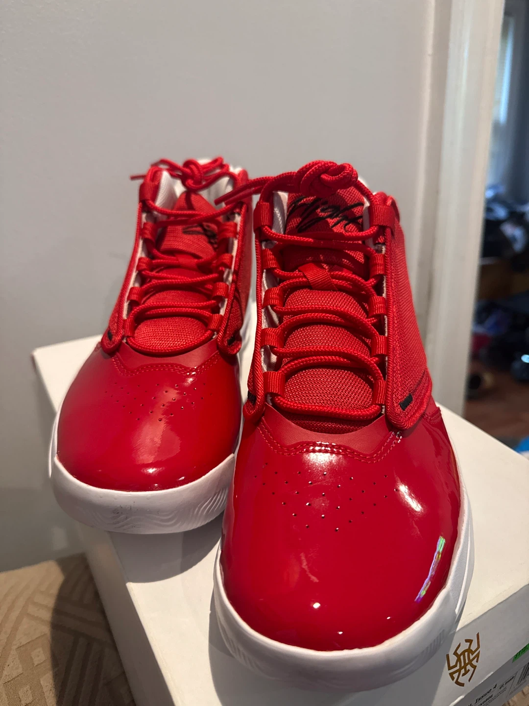 Jordan Flight Basketball Shoes Red - photo 2