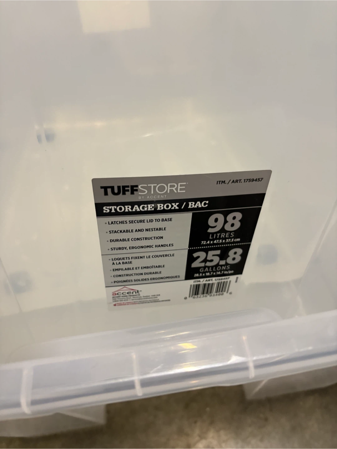 Clear storage - photo 3