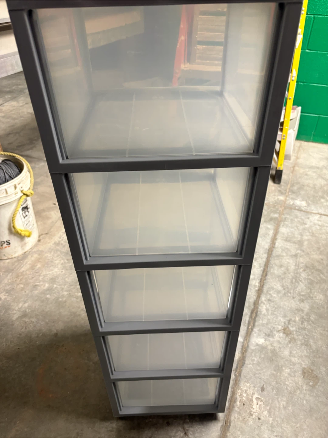 5-Drawer Plastic Storage Tower - photo 2