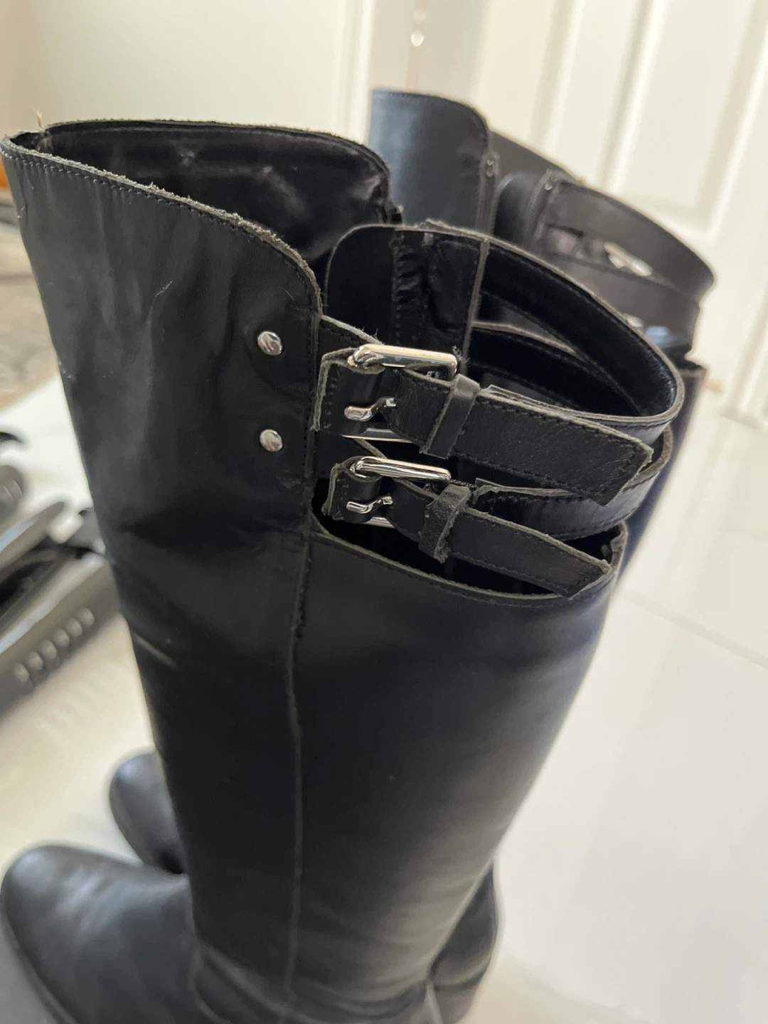 Leather boots size 41 + boot tree - photo 4