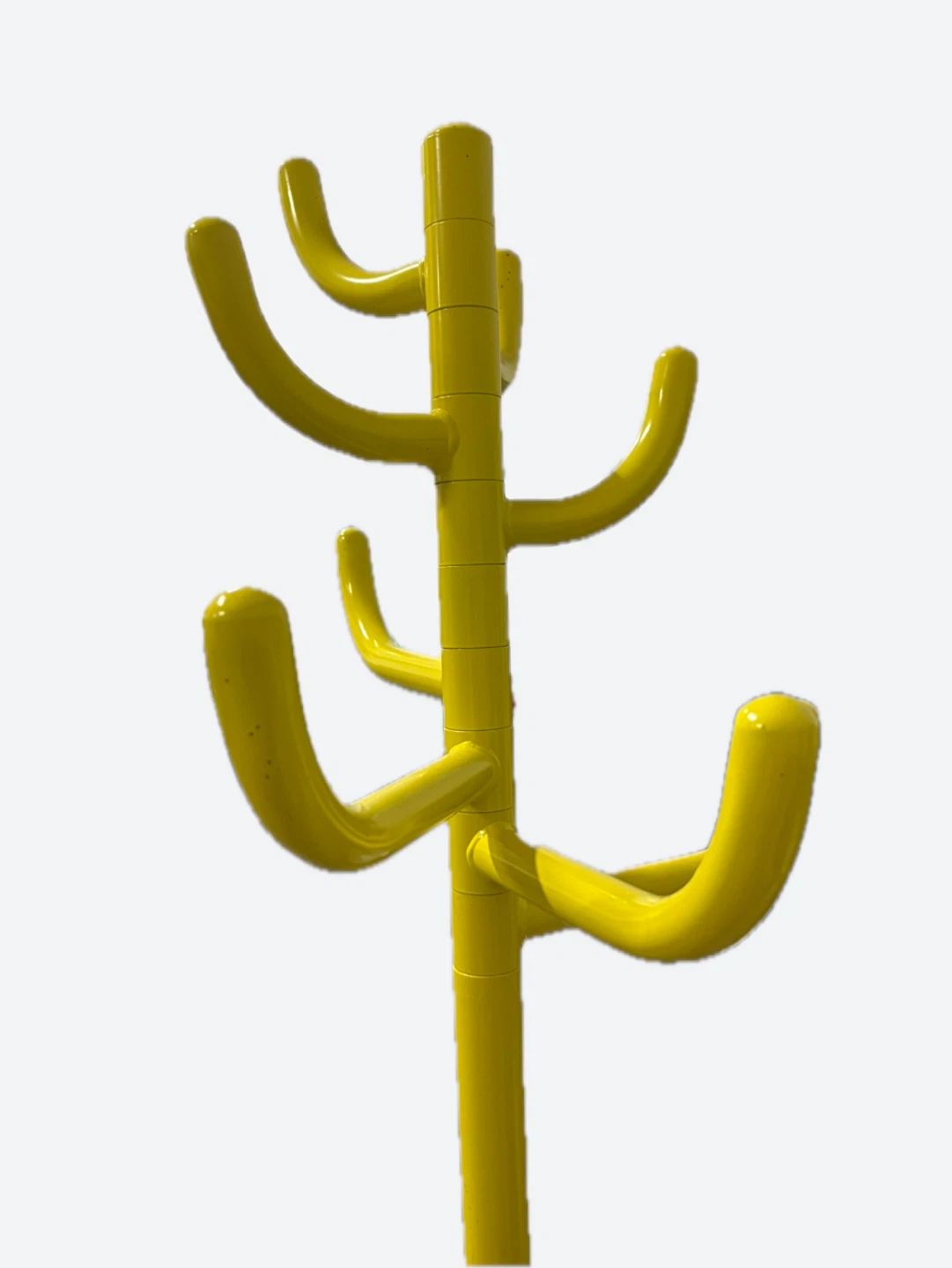 Yellow Metal Coat Rack - photo 2