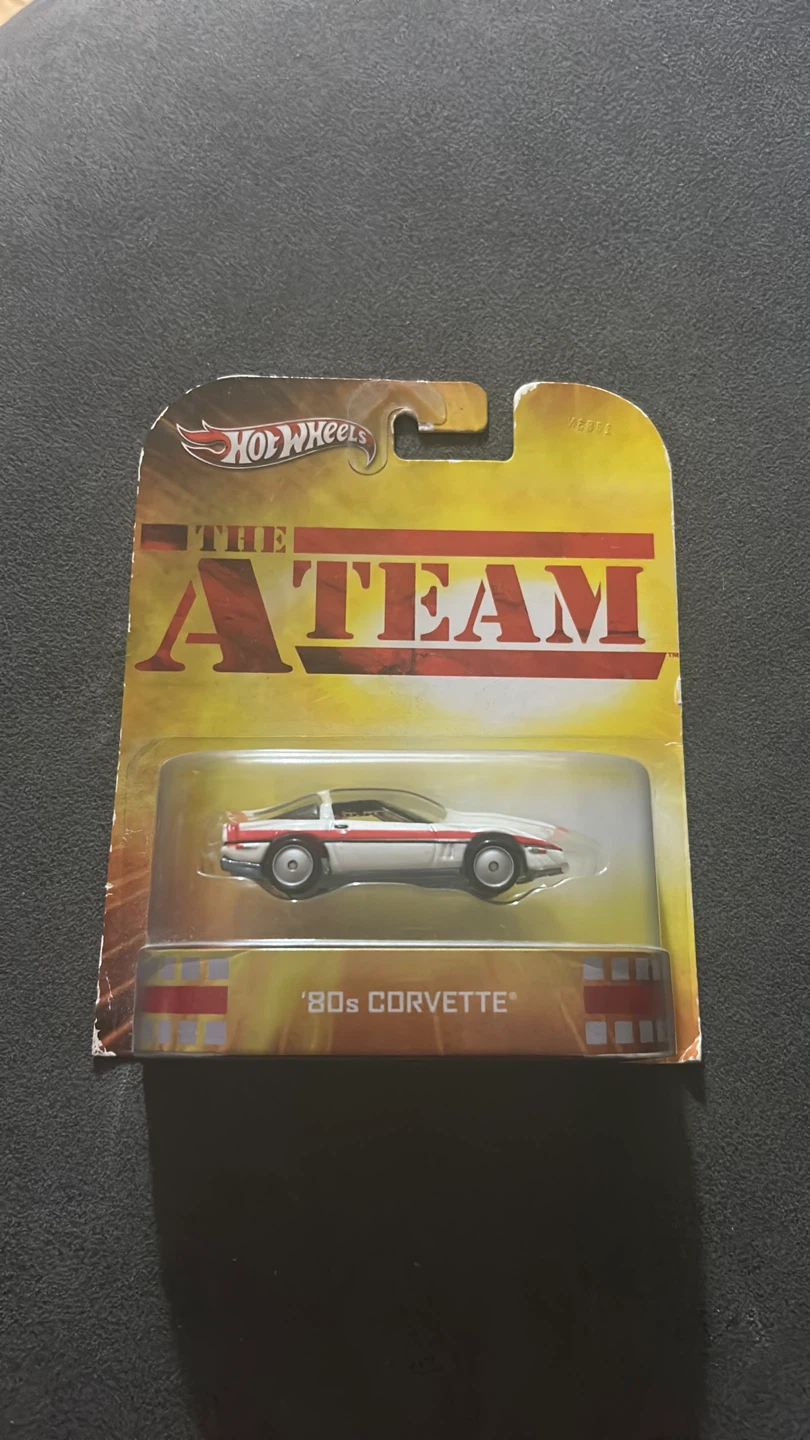 Hot Wheels The A-Team '80s Corvette Die-Cast Car