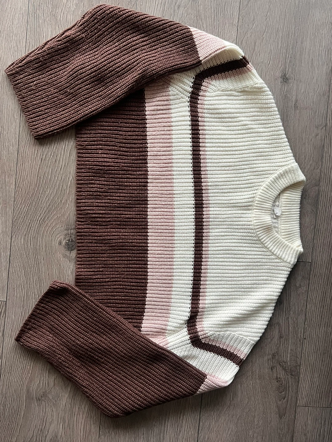 Striped Knit Sweater