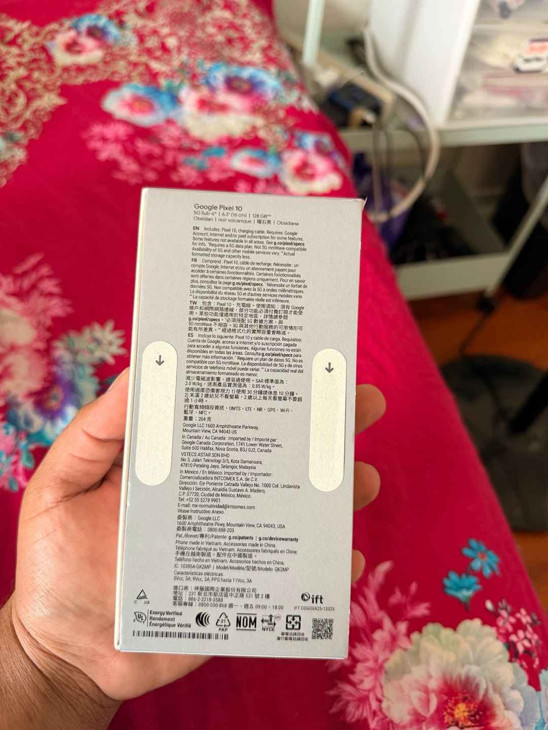 Brand New Sealed-Google Pixel 10 128GB Obsidian Black - photo 3
