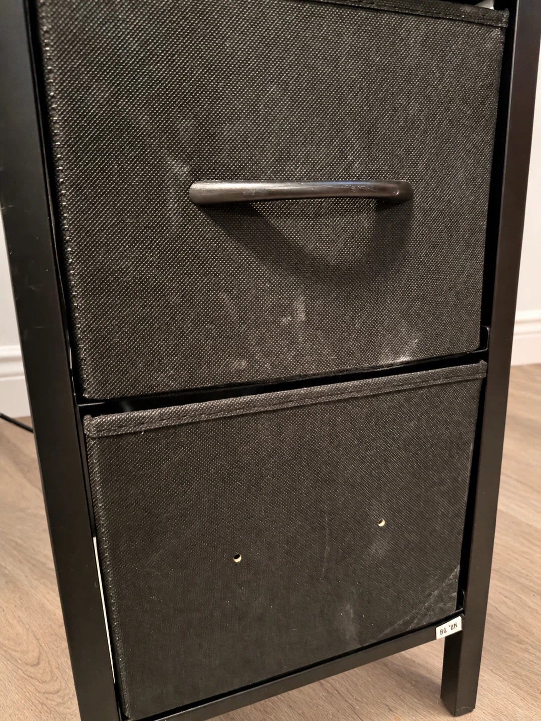 Black L-Shaped Desk with Hutch - photo 3