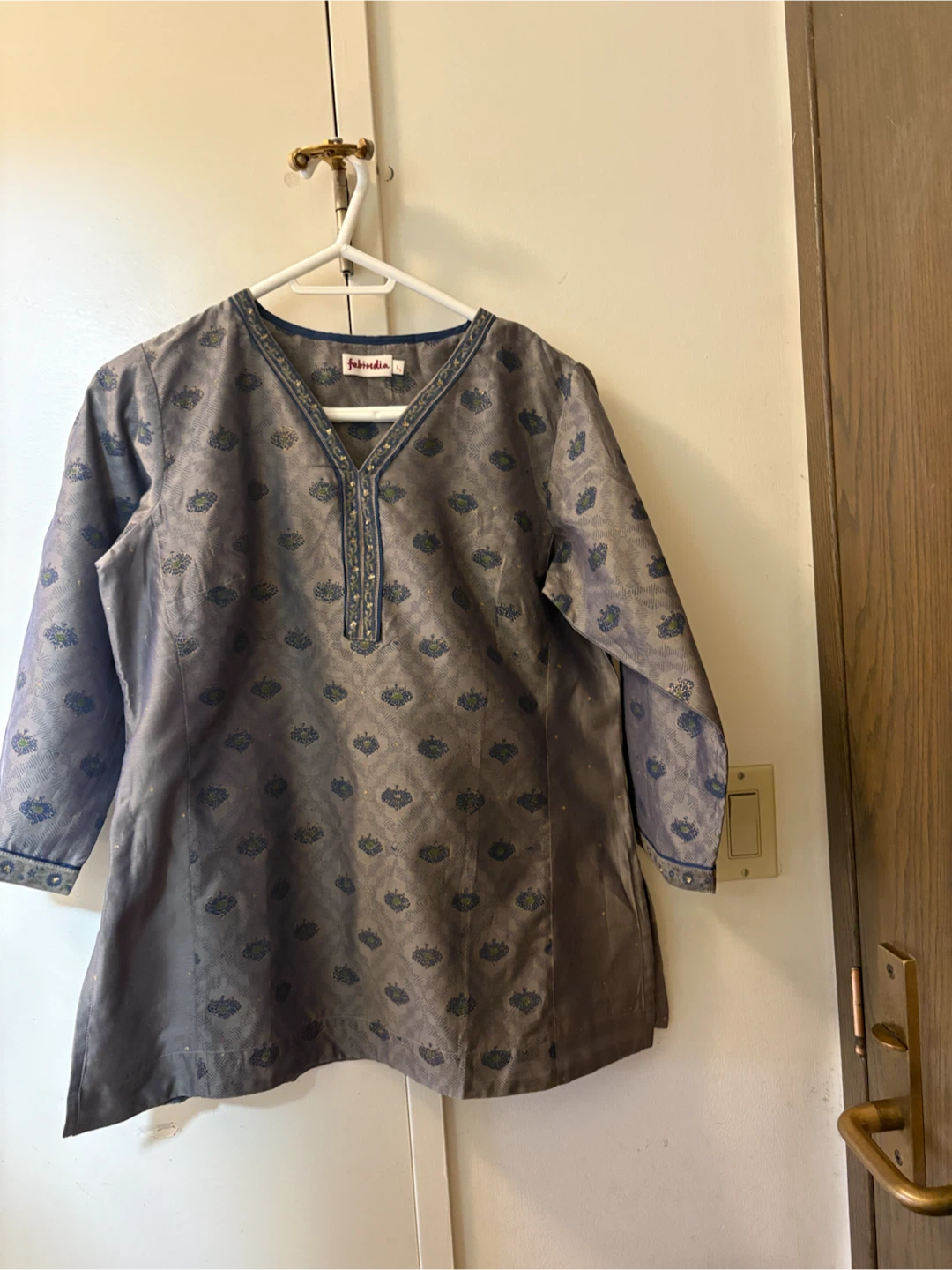 NEW Tunic/Kurta Top - Size Large_cotton lining inside - photo 2