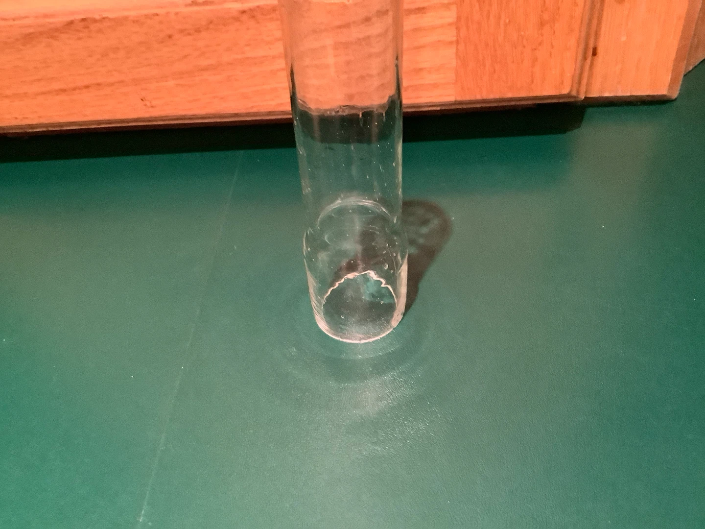 Vintage Kosmos Short #6 Oil Lamp Glass Chimney 🐞 - photo 3