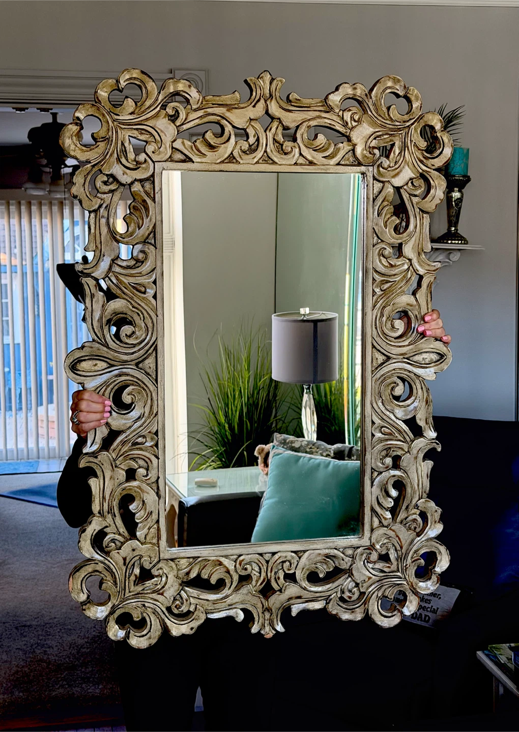 BEAUTIFUL VERY LARGE MIRROR