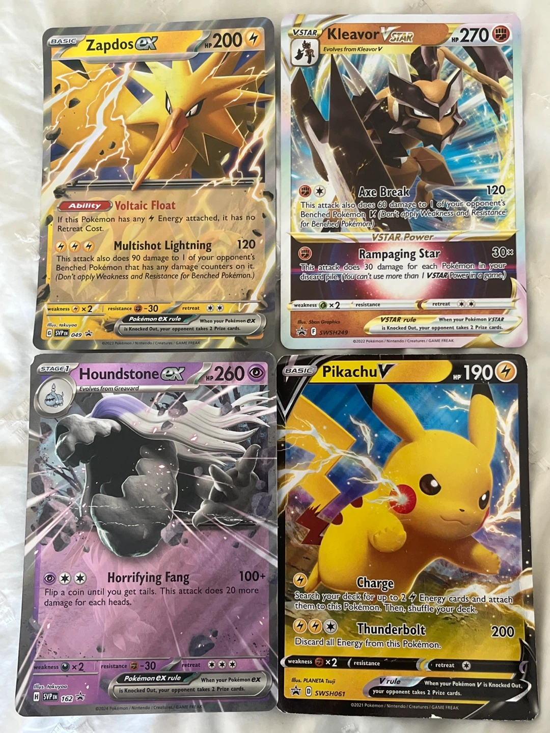 JUMBO POKEMON CARDS
