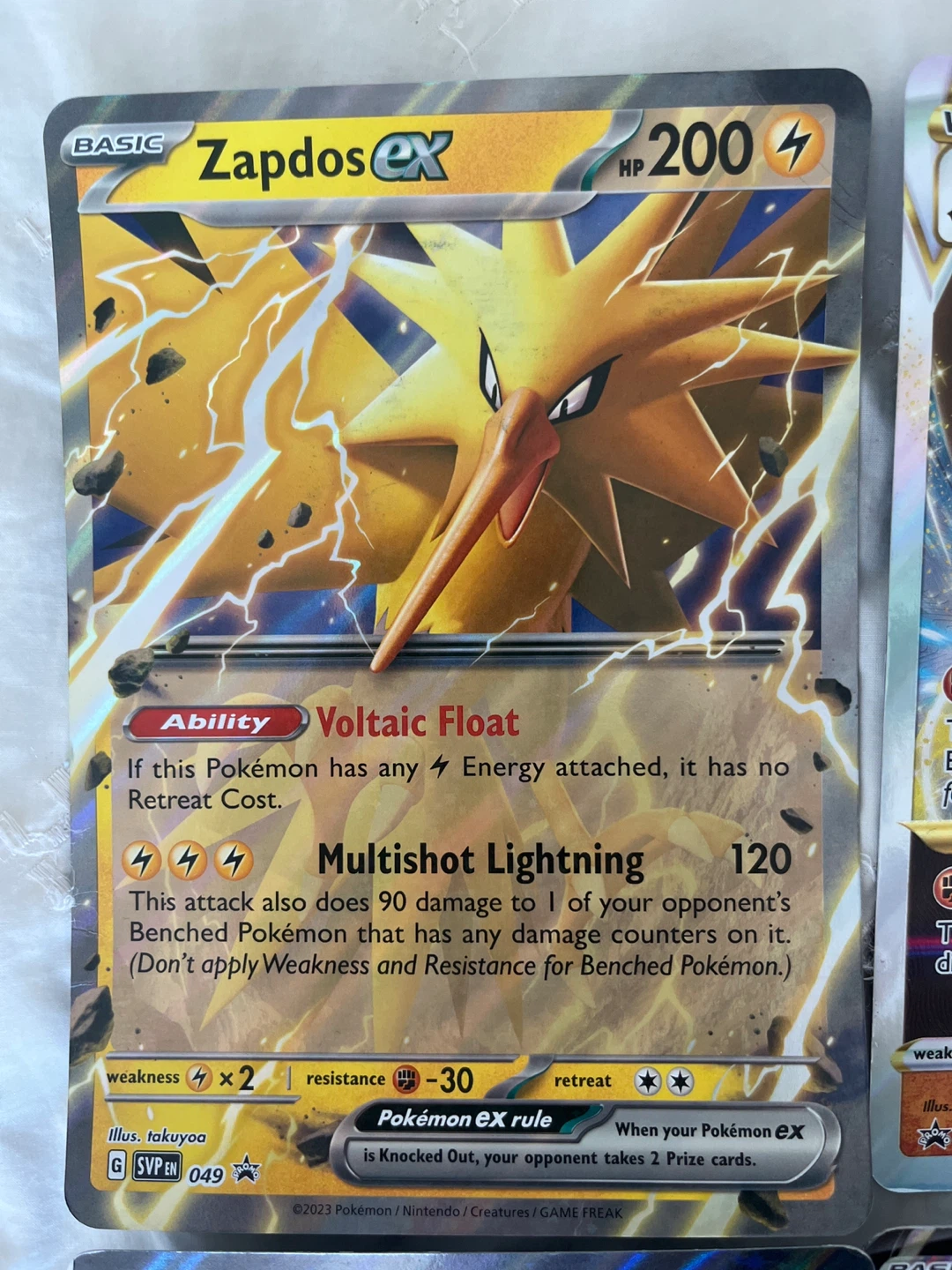 JUMBO POKEMON CARDS - photo 2