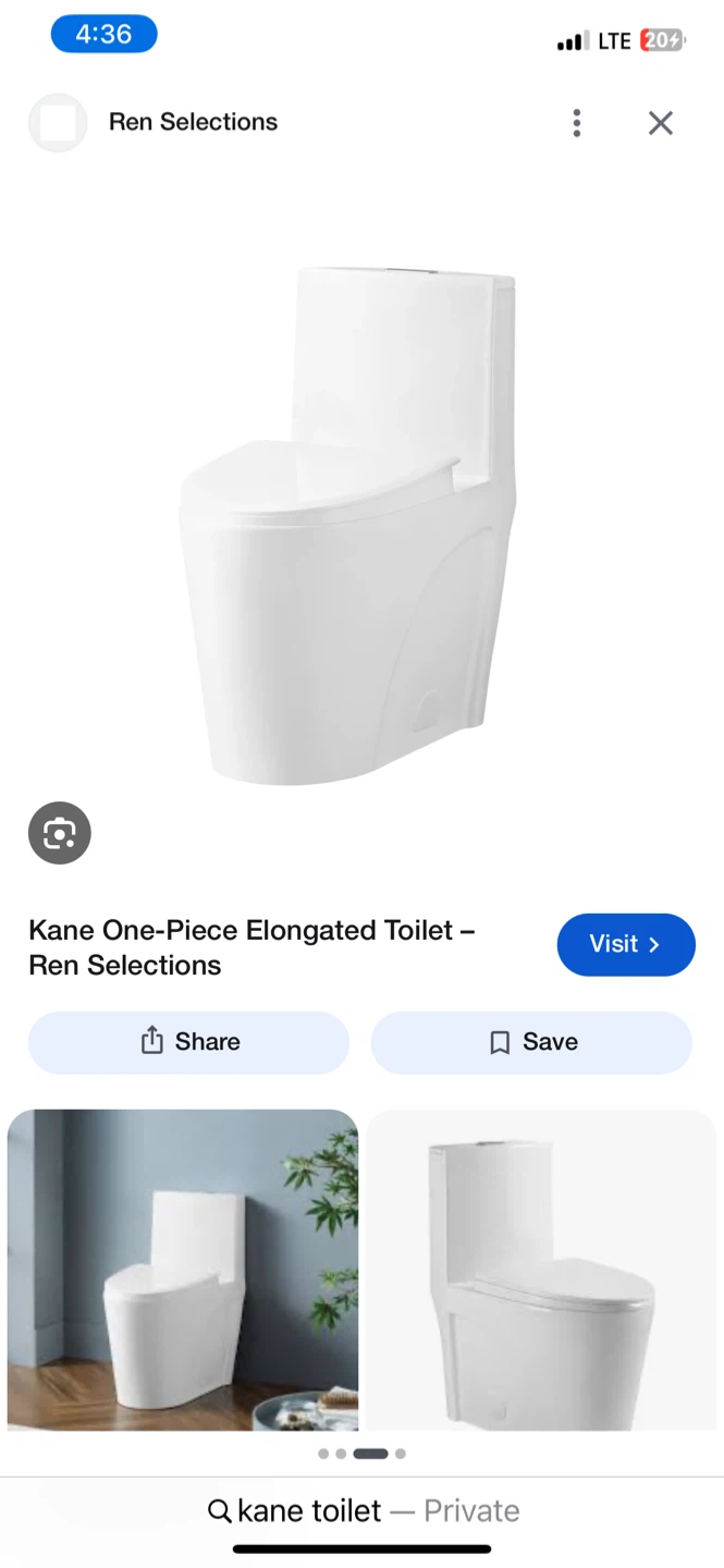 OVE Kane One-Piece Elongated Toilet - photo 3