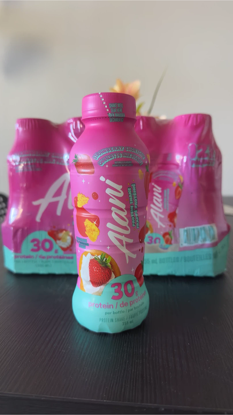 Alani protien shake 12 bottle cases 355ml per bottle