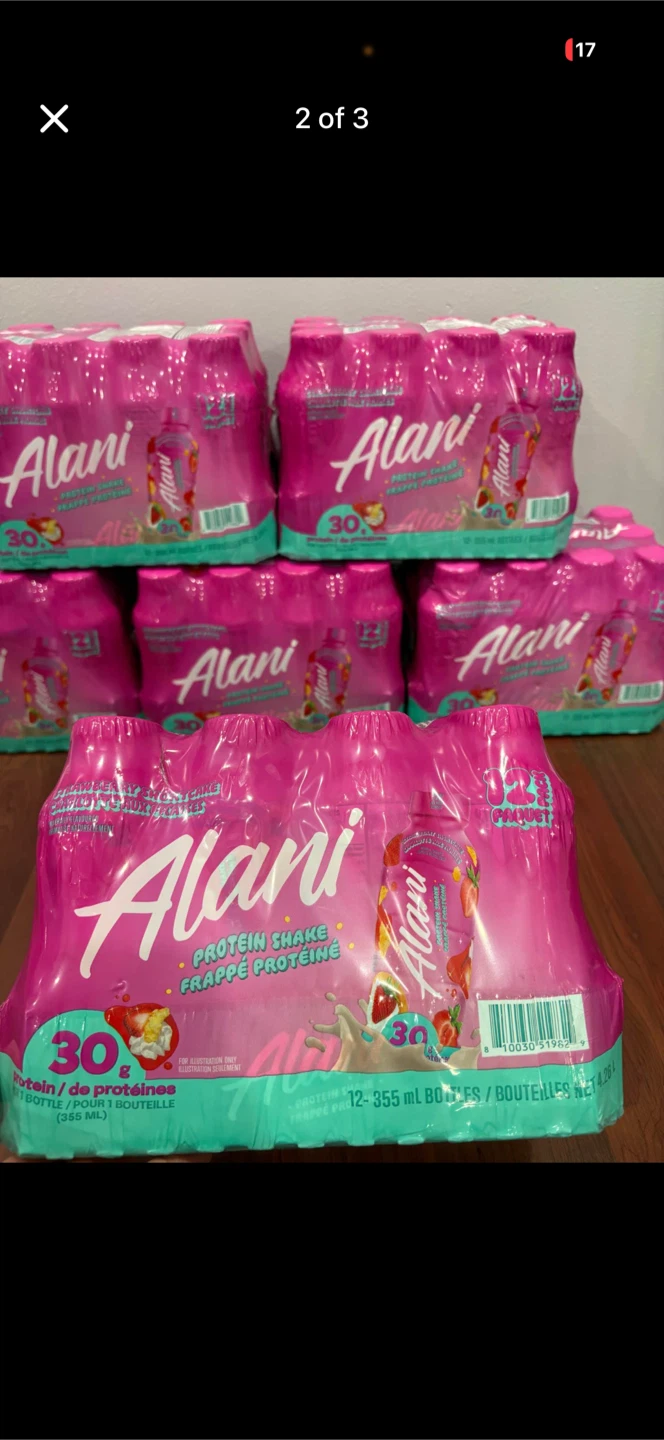 Alani protien shake 12 bottle cases 355ml per bottle - photo 3
