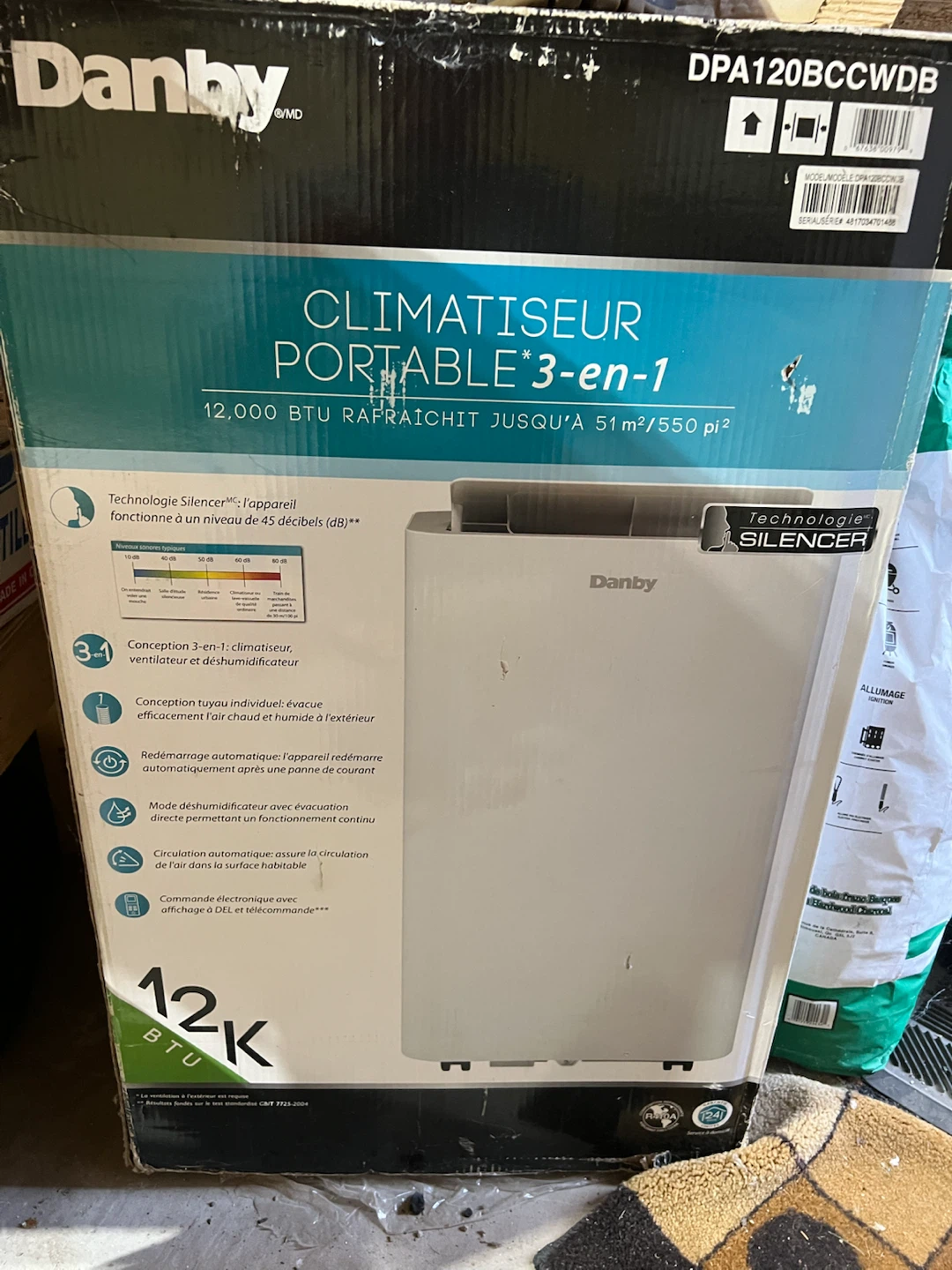 Danby 12,000 BTU Portable Air Conditioner - photo 4