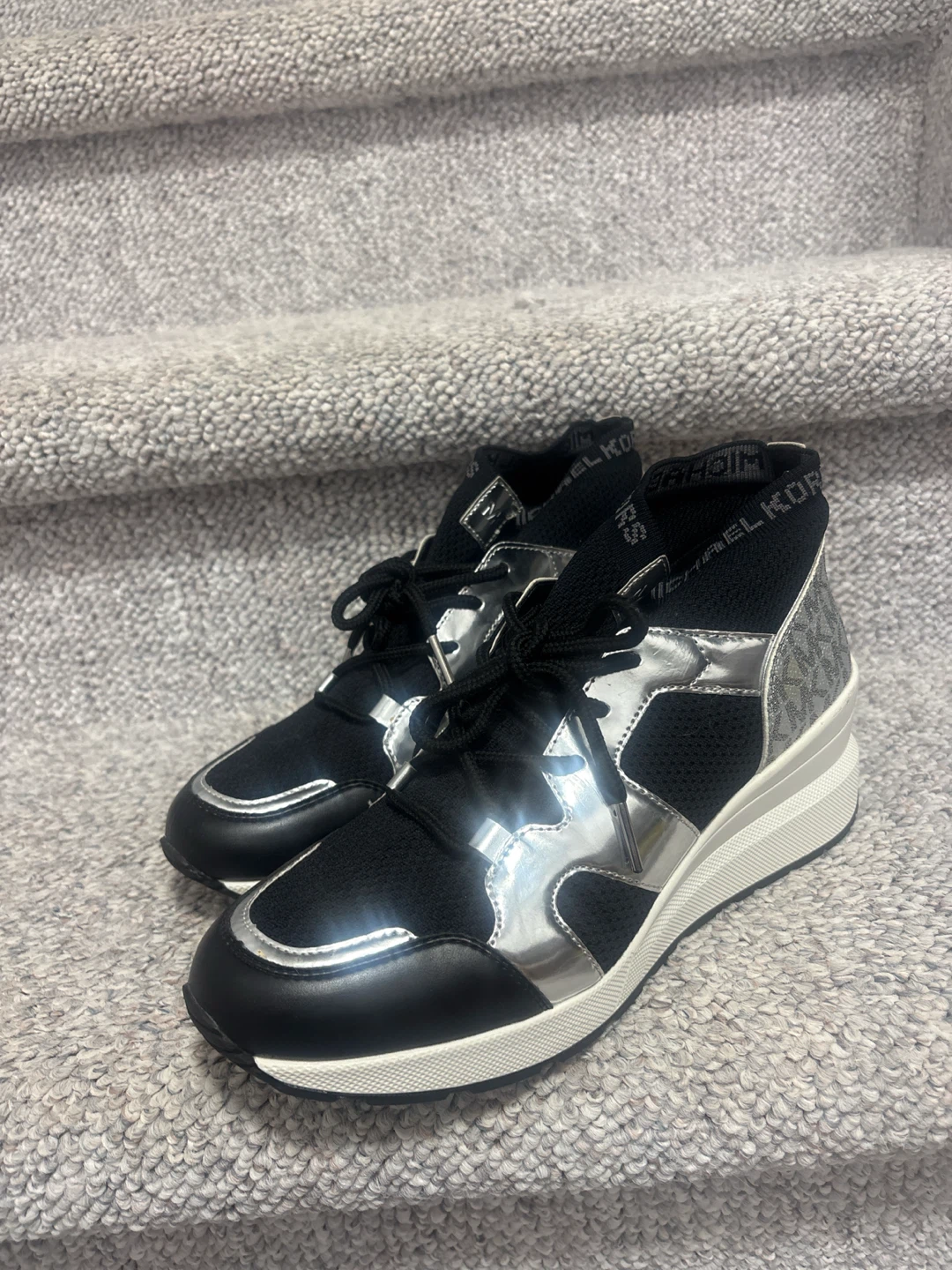 Michael Kors Wedge Sneakers size 8.5