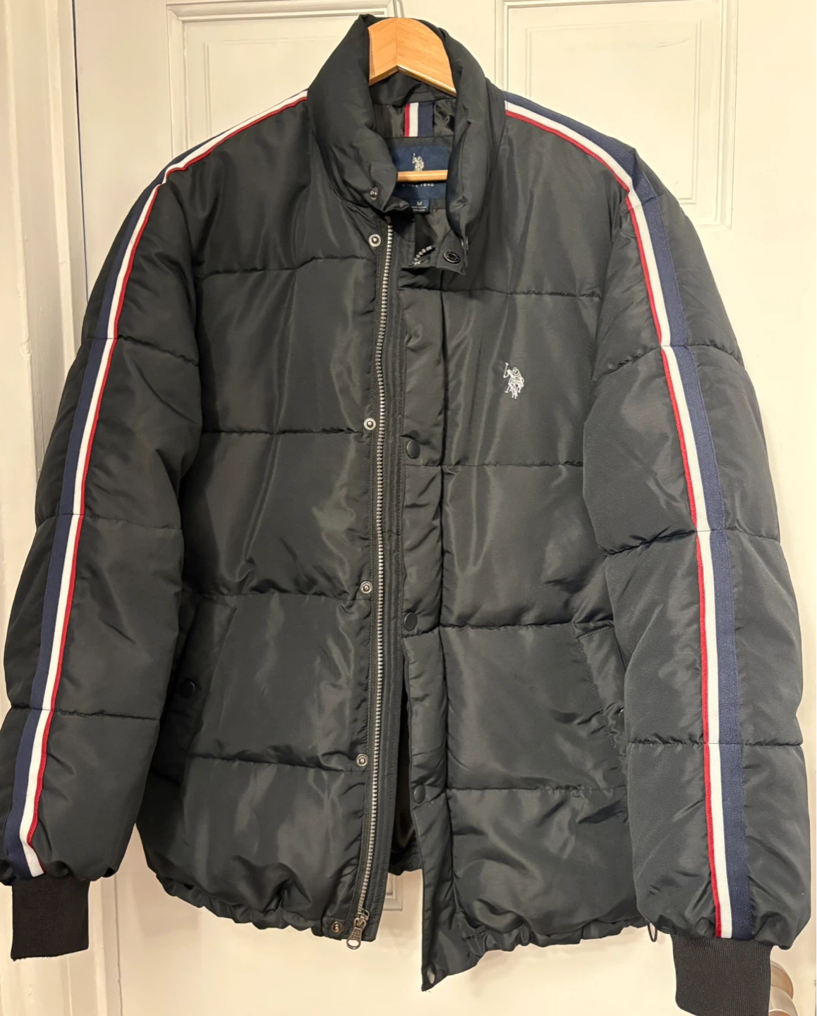 U.S. Polo Assn. Puffer Jacket Black