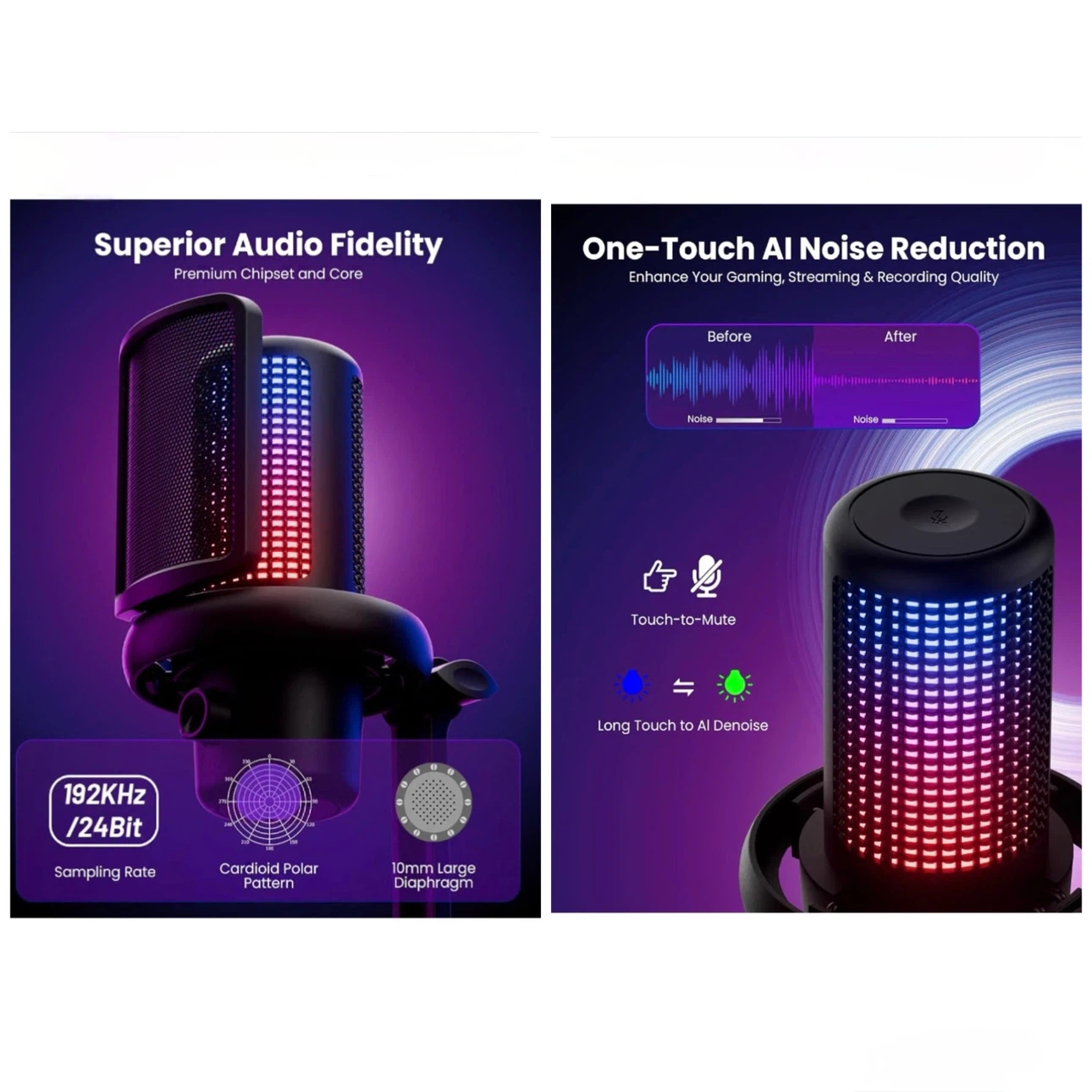Brand new USB Gaming Microphone with Noise Cancellation - photo 3