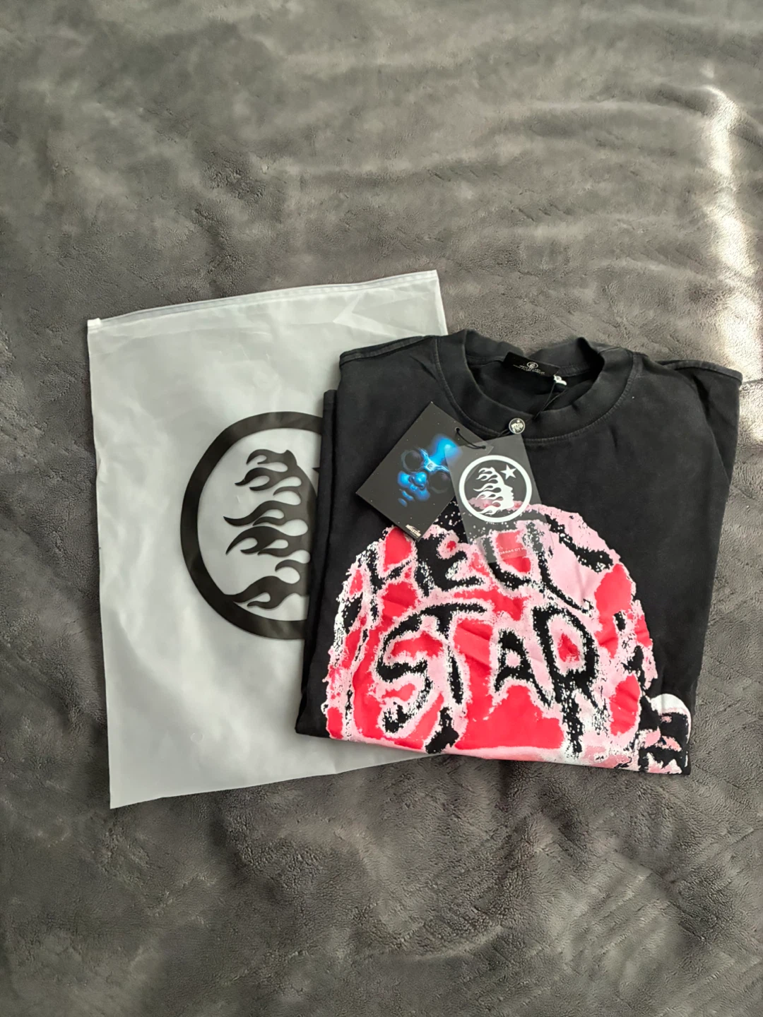Hellstar Black Graphic T-Shirt - photo 3