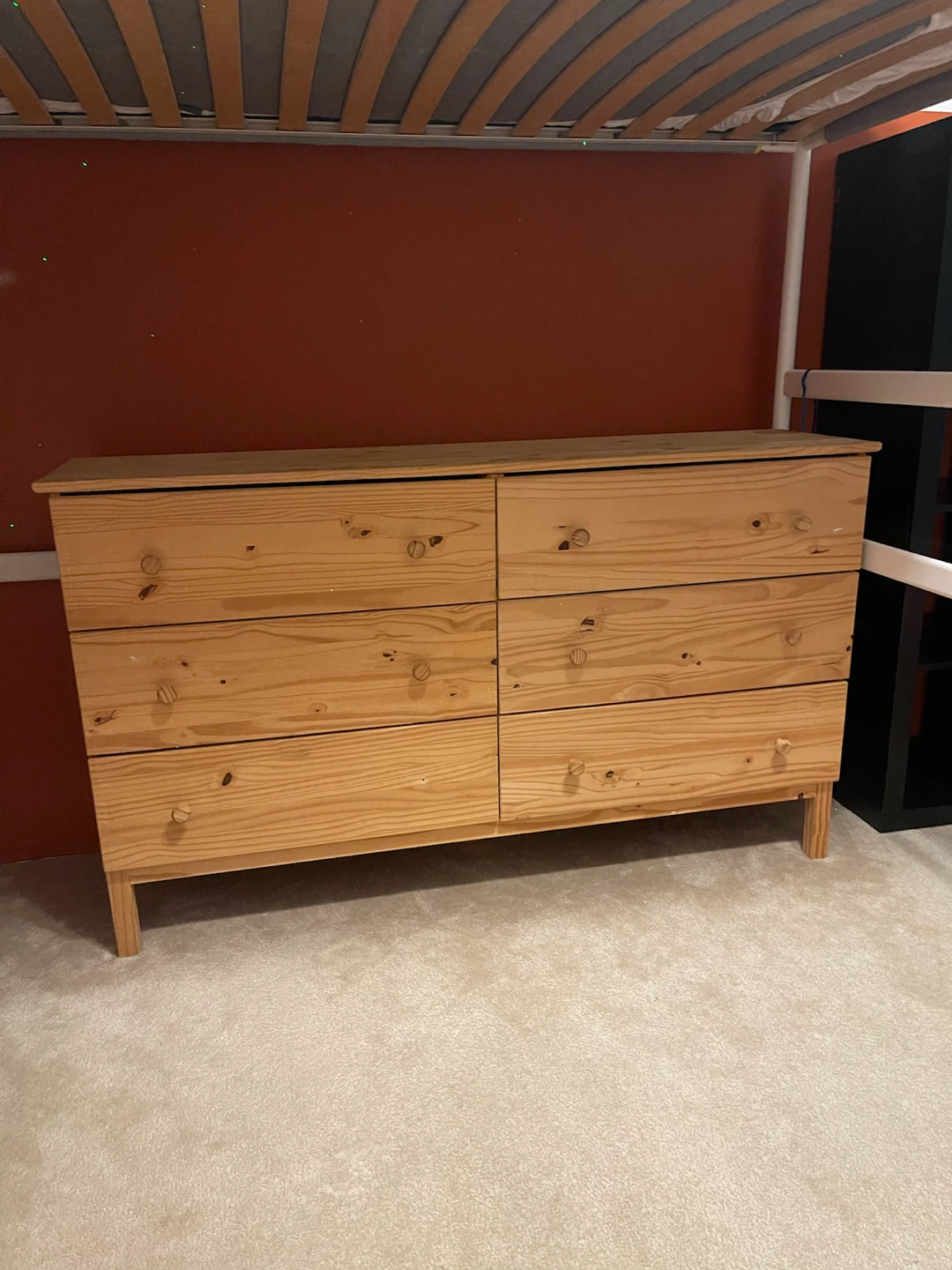 IKEA Tarva 6 Drawer Dresser