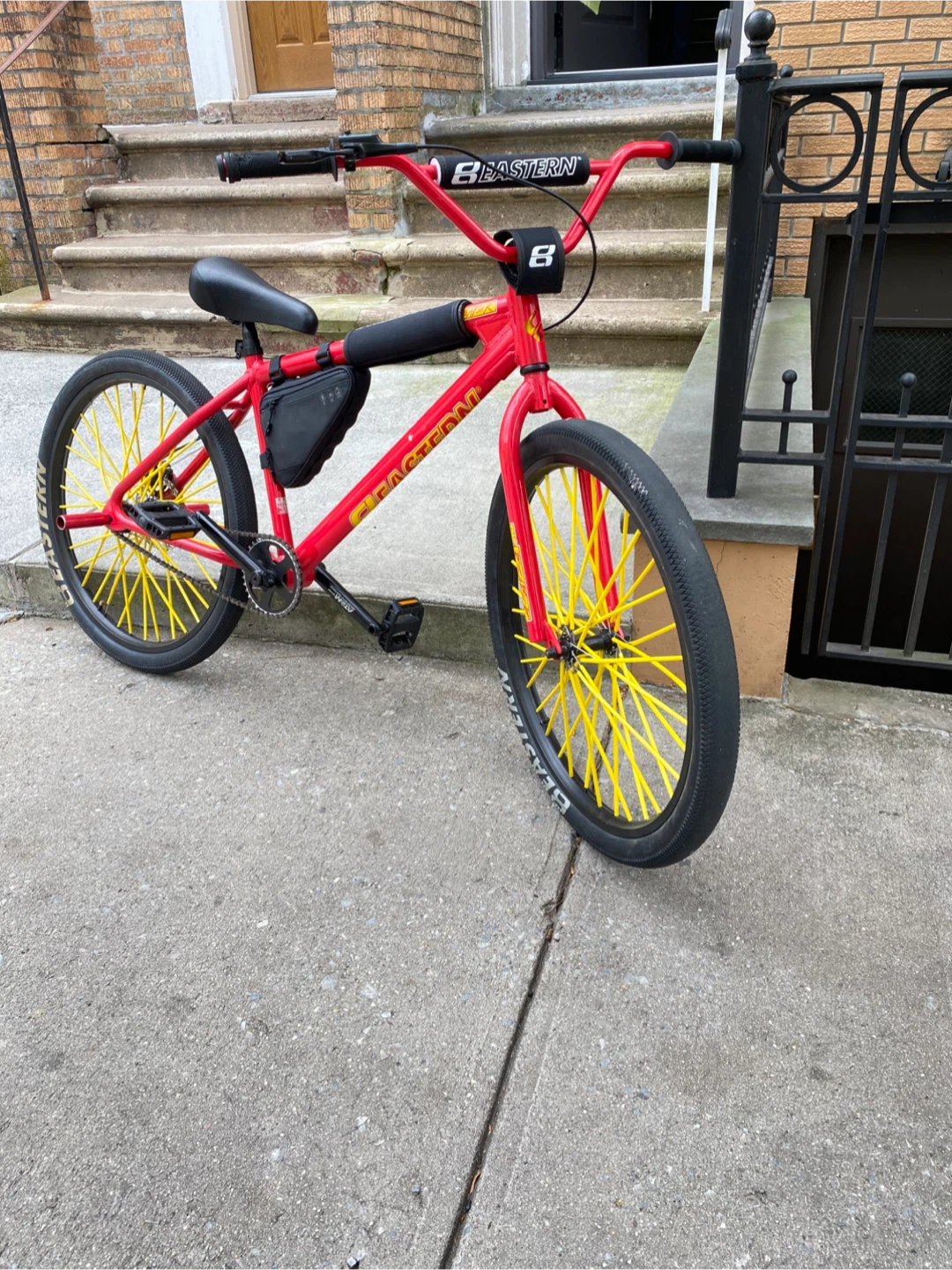 Eastern Bikes BMX Red and Yellow
