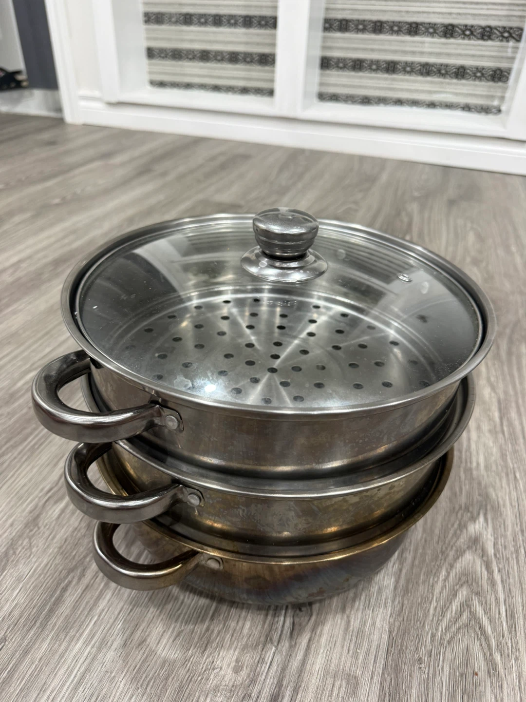 Stainless Steel Steamer Pot Set - photo 3