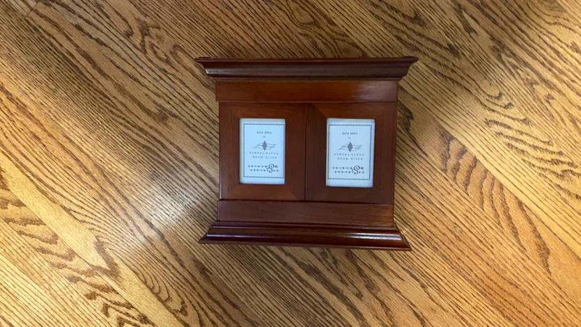 Treasures & Memories Solid Wood Photo Frame - photo 2