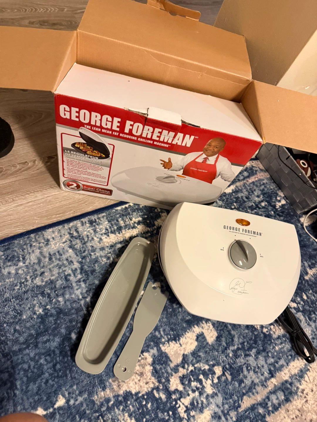 George Foreman Super Champ Grilling Machine