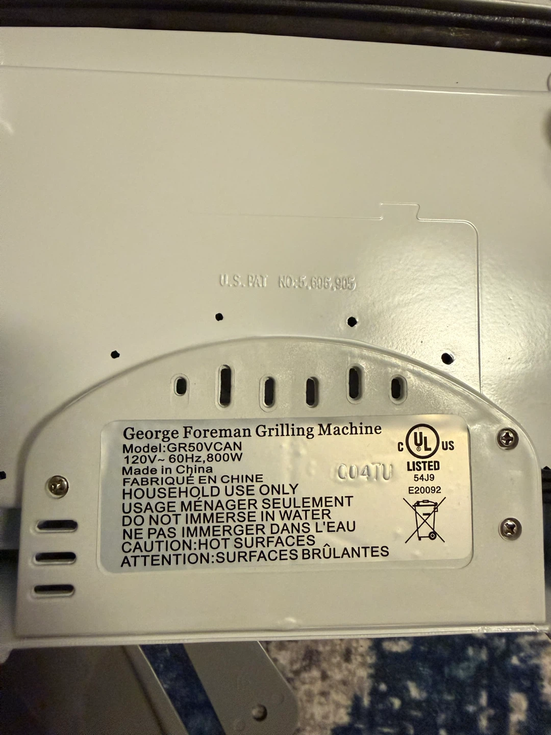George Foreman Super Champ Grilling Machine - photo 4