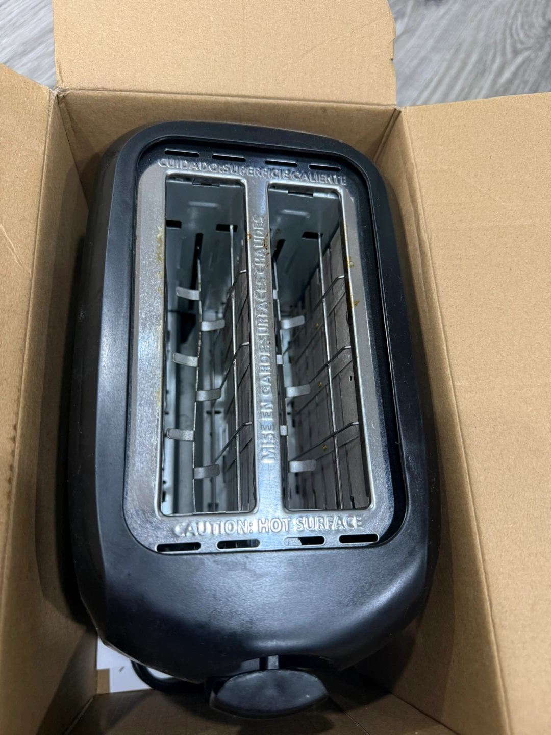 2-Slice Black Toaster